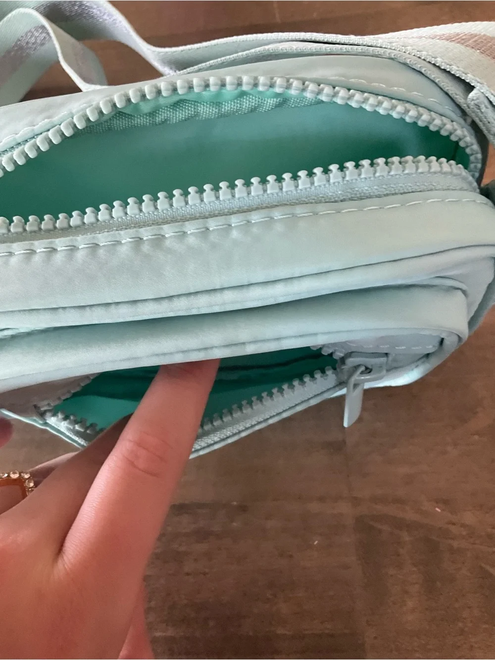 Cotton On Light Mint Crossbody Kids Bag